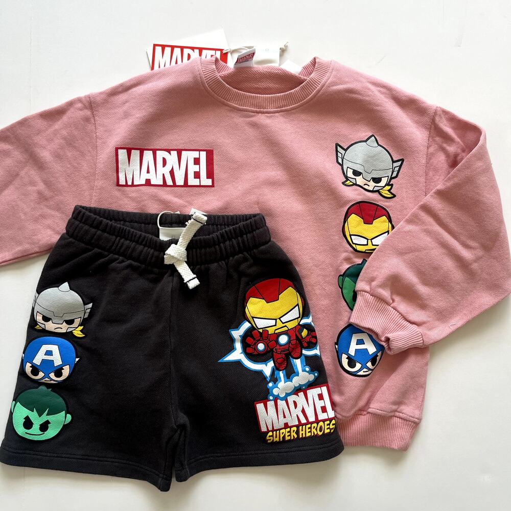 Zara Marvel Set 5y NWT